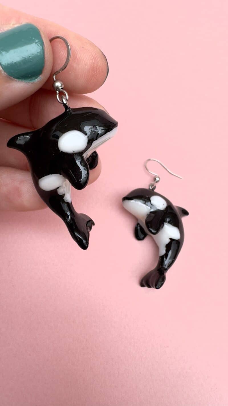 Pendientes Orcas