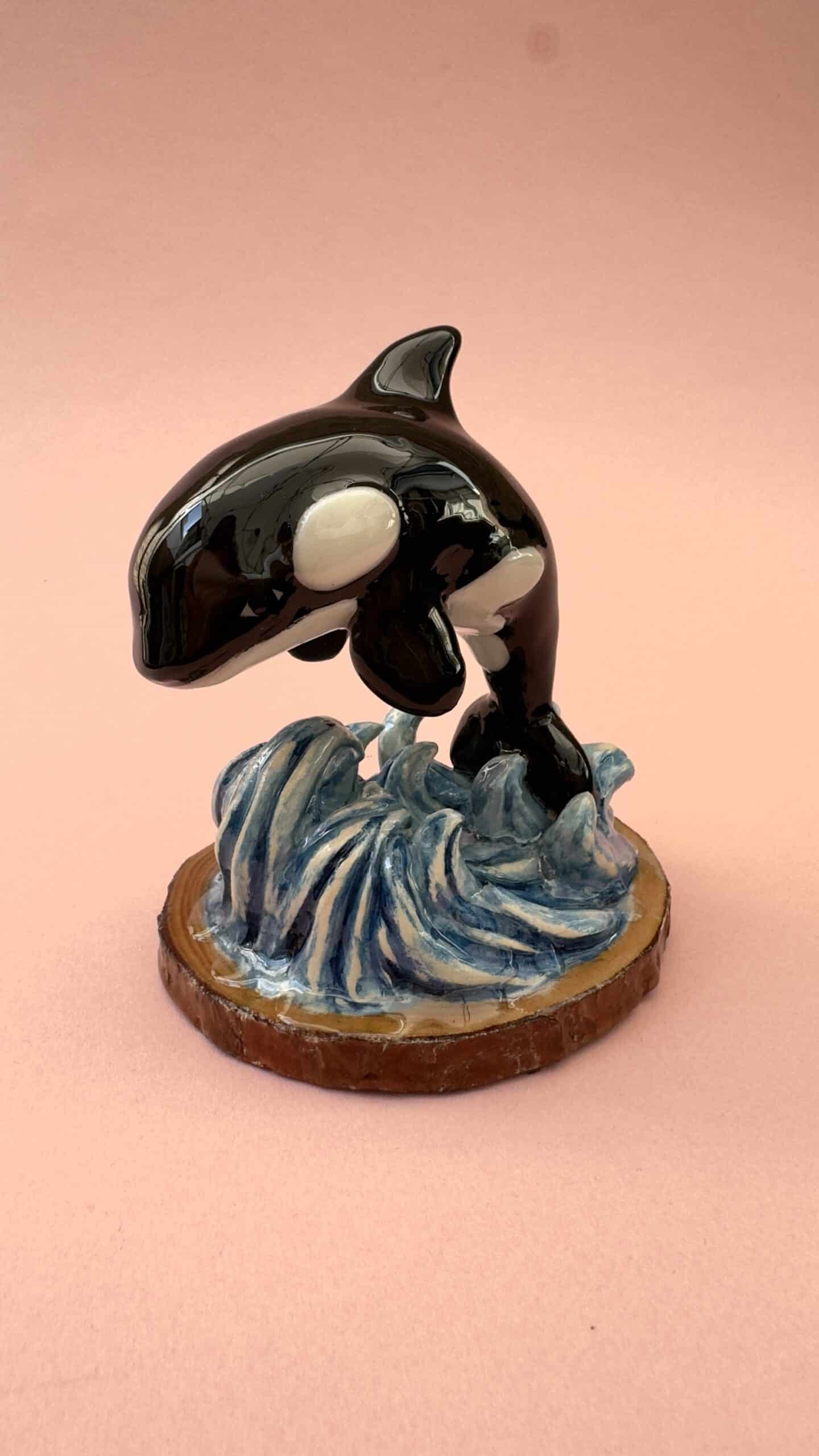 Orca escultura