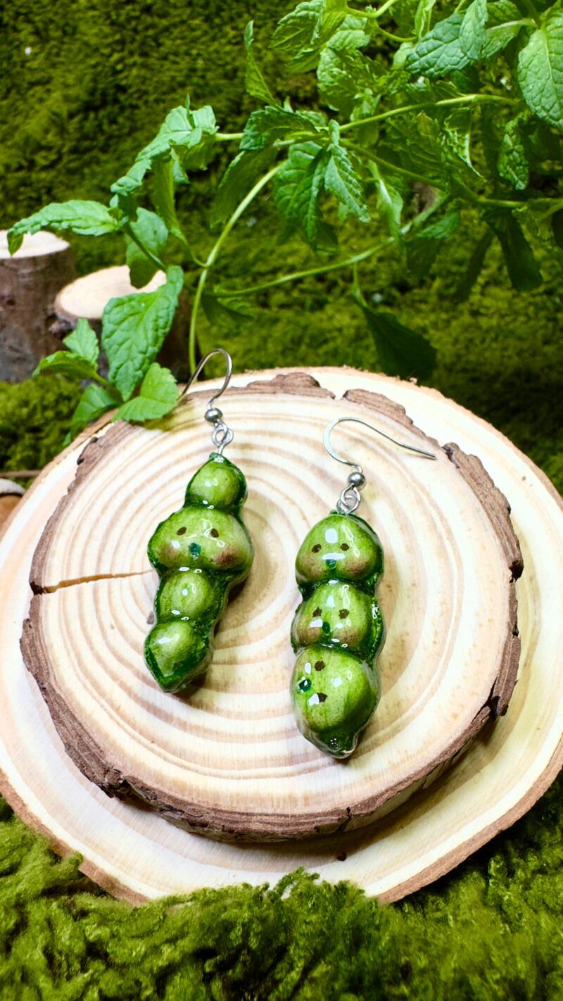 Pendientes guisantes