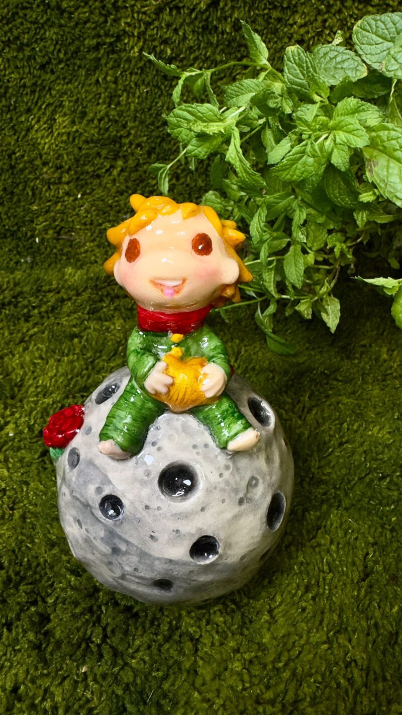 Escultura El Principito acabado brillo