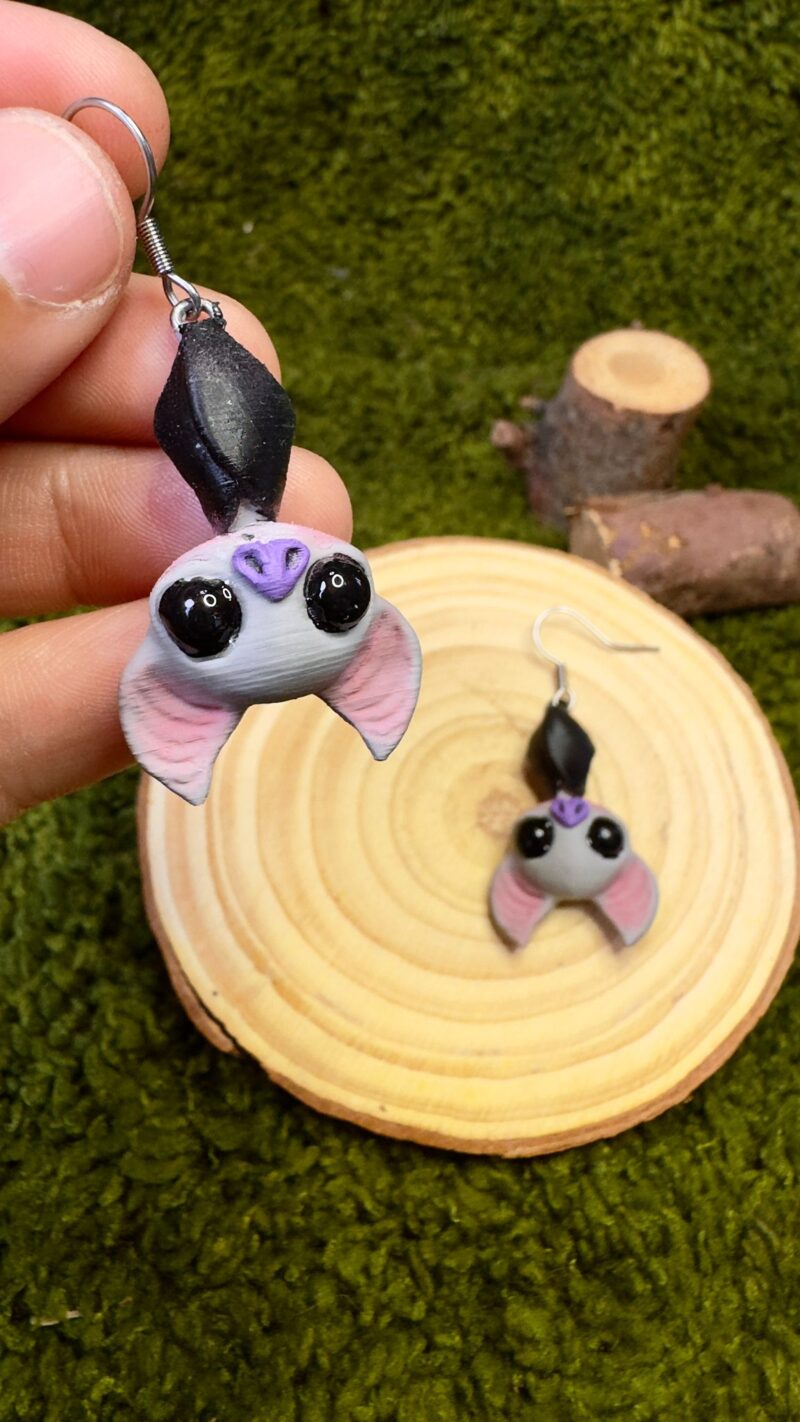 Pendientes murciélago